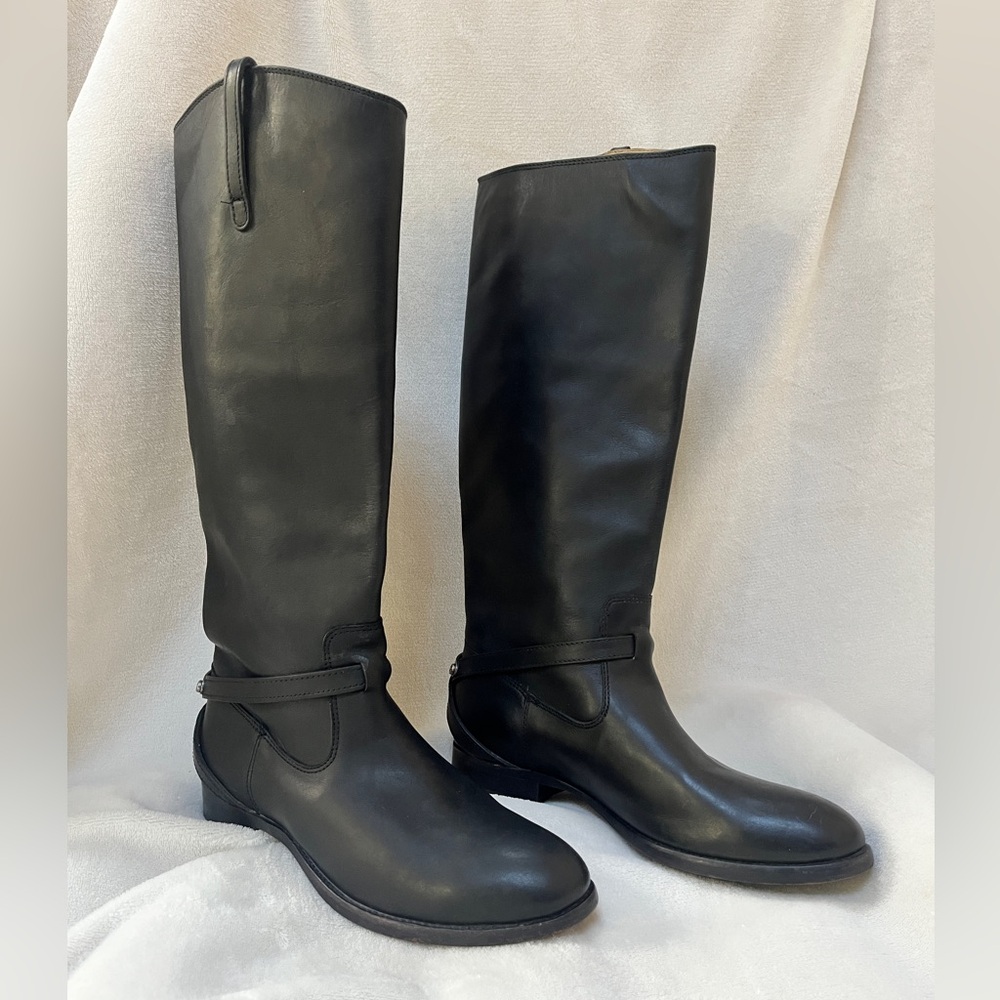 Frye Lindsay Tall Plate Riding Boots - Picture 2 of 16